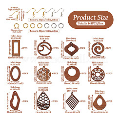 Набор для изготовления сережек с геометрией своими руками&nbsp;DIY-TA0003-79