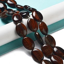 Натуральный красный тигровый глаз бисер пряди G-P528-M15-01