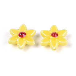 Фарфоровые бусины ручной работы&nbsp;PORC-N008-10I-01