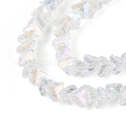 Гальванические стекляныне бусины GLAA-N023-4mm-01