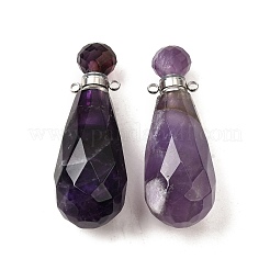 Подвески для флаконов духов из натуральных смешанных камней G-L623-06P