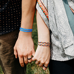 20 м двухцветных полиэстеровых шнуров&nbsp;DIY-TA0010-38