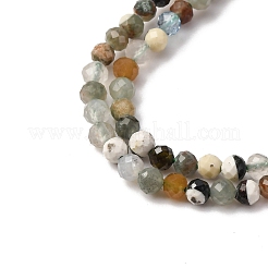 Натурального дерева агат бисер нитей&nbsp;LS-G-RM2025-A40-3mm