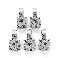 Прозрачные стеклянные подвески&nbsp;GLAA-Q088-026B