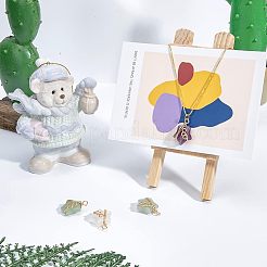 4 шт. подвески из натурального смешанного камня&nbsp;FIND-FH0005-70