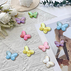 300шт акриловые бусины SACR-PA0001-15