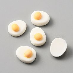 Кабошоны из непрозрачной смолы с яичной тематикой&nbsp;CRES-WH0010-035C