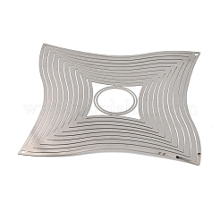 Подвески/звенья из нержавеющей стали Rhombus 201&nbsp;STAS-D386-02P