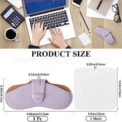 1шт чехол для очков из искусственной кожи&nbsp;AJEW-CN0004-50A