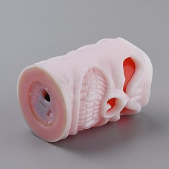 Хэллоуин смола светодиодный свет черепа AJEW-Z004-01B