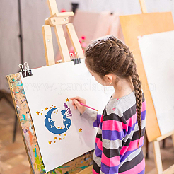 Большие пластиковые многоразовые наборы шаблонов трафаретов для рисования DIY-WH0172-087