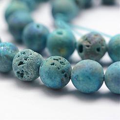 Гальванические природный кристалл кварца бусы пряди&nbsp;G-K174-01B