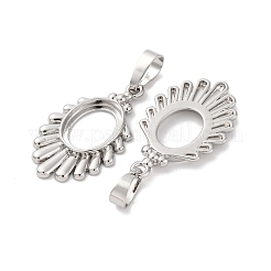 Сеттинги для кулона (кабошонов) KK-U074-25P