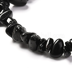 Браслет из натуральных и синтетических смешанных драгоценных камней для мужчин и женщин BJEW-JB06706