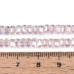 Гальванизируйте прозрачное стекло бисер нитей EGLA-N022-09A-B10