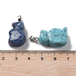 Природные и синтетические смешанные подвески драгоценных камней&nbsp;G-B068-01P