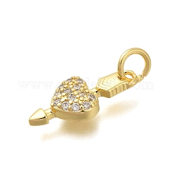Стойки обшивки латунь микро проложить Циркон подвеску&nbsp;KK-I716-12G