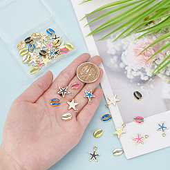 40 шт. 10 стильных подвески из сплава с покрытием&nbsp;FIND-PH0004-09