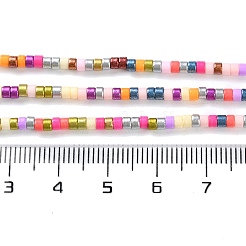 Бусы лэмпворк ручной работы X-LAMP-L078-008K