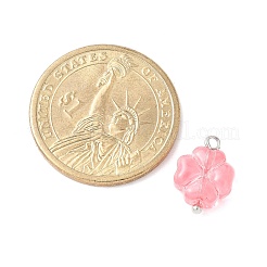 7 шт. 7 цвета прозрачные стеклянные подвески&nbsp;PALLOY-JF03518-02