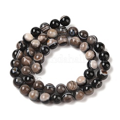 Натуральный полосатый агат G-Q194-C02-02B