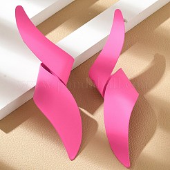 Серьги-гвоздики из сплава с закрученной головкой&nbsp;EJEW-K304-05