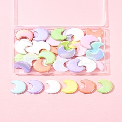 40шт УФ-покрытие непрозрачные акриловые бусины&nbsp;OACR-FS0002-29