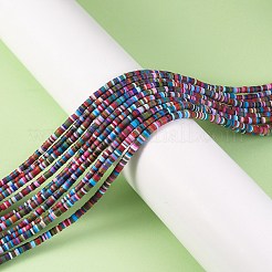 10 прядь бусины из полимерной глины ручной работы CLAY-SZ0001-62A