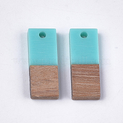 Подвески из смолы и ореха RESI-S358-79B