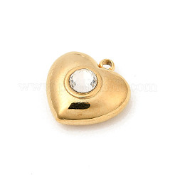 Подвески из нержавеющей стали 304 со стразами&nbsp;STAS-P431-02G