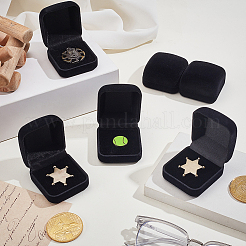 Пластиковая обложка с бархатными упаковочными коробками для брошей&nbsp;VBOX-WH0012-04A