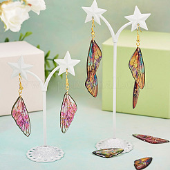 Набор для изготовления сережек в виде бабочек своими руками&nbsp;DIY-TA0005-06