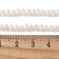 Нити из натурального культивированного пресноводного жемчуга PEAR-I007-07K-04