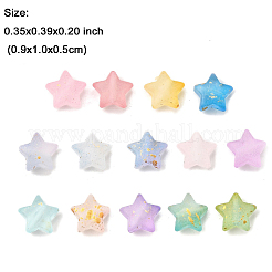 200 шт. матовые акриловые подвески&nbsp;OACR-FP0001-25