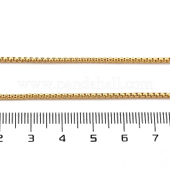 1.8 мм стойка покрытие латунные цепочки ожерелья для женщин мужчин MAK-L044-60G