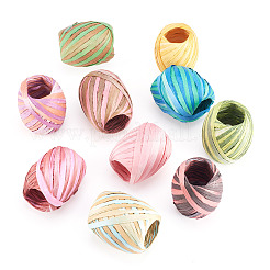 10 рулон 10-х цветной натуральной веревки из рафии&nbsp;OCOR-TA0002-25