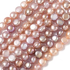 Нити из натурального культивированного пресноводного жемчуга&nbsp;PEAR-C004-21D