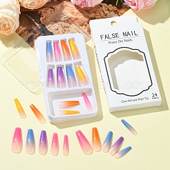 Пресс из АБС-пластика с полным покрытием на накладных ногтях DIY-CJC0006-14