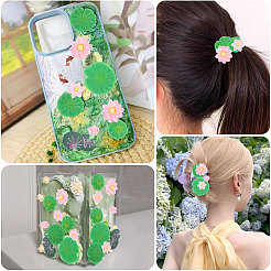 35 шт. 7 стиля смоляное искусственное водное растение-украшение&nbsp;AJEW-CA0005-01