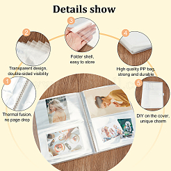 Альбомы для хранения пластиковых карт pp&nbsp;AJEW-WH0258-509A