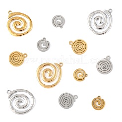 12 шт. 6 стиля подвески из нержавеющей стали 304&nbsp;STAS-FS0001-97