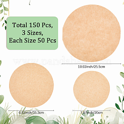 150 шт. 3 листа пергаментной бумаги&nbsp;AJEW-CN0003-66