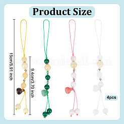 Природных драгоценных камней планки мобильного HJEW-OC00012