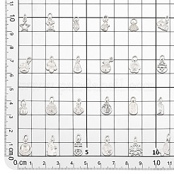 24шт 24 стиля латунные подвески&nbsp;FIND-PH0020-24