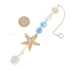 Стеклянные подвесные ловцы солнца&nbsp;HJEW-JM04579-02