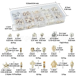 Синтетические бирюзовые бусины DIY-FS0005-92