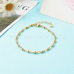 Браслеты из цепочек из нержавеющей стали 304&nbsp;BJEW-JB06540