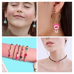 Полимерной глины ручной работы бисер нитей CLAY-SC0001-26