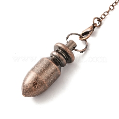 Стеллаж гальванический латунный биолокационный маятник большие подвески KK-H444-03