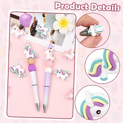 10шт 2 цвета силиконовые бусины&nbsp;SIL-YW0003-65